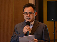 中國汽車技術(shù)研究中心新能源汽車與財稅政策研究室副主任方海峰主持研討會