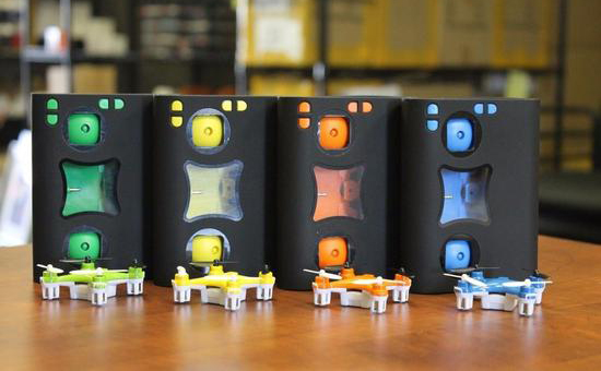 【組圖】堪稱史上最小無人機 用5號電池售價僅30美元