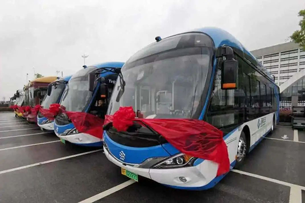 助推城鄉公交一體化建設 銀隆新能源公交首入海門 助推城鄉公交一體化建設 銀隆新能源公交首入海門