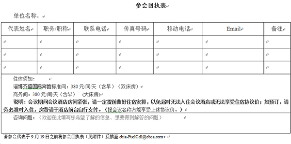 中國電池工業(yè)協(xié)會氫能與燃料電池分會成立大會暨2021氫能與燃料電池技術及應用國際峰會第二輪通知