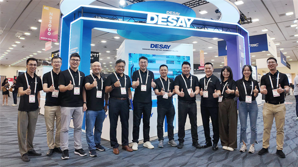 世界矚目！德賽電池“儲能天團”隆重亮相北美RE+展會