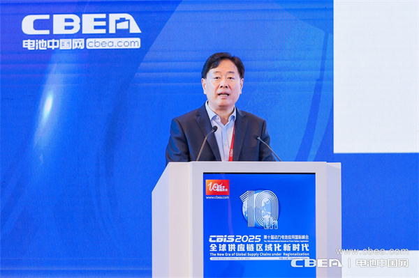 致辭：中國化學(xué)與物理電源行業(yè)協(xié)會秘書長王澤深