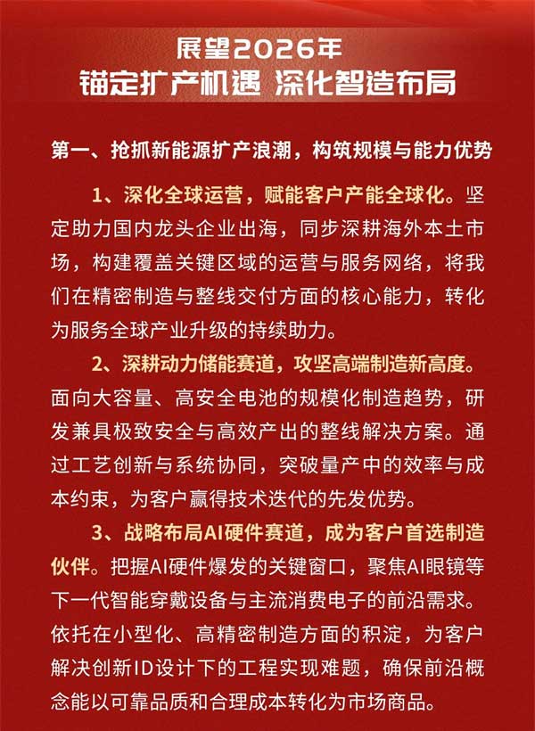 利元亨董事長(zhǎng)周俊雄新年致辭 | 擁抱數(shù)智變革 堅(jiān)定極限智造
