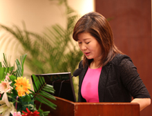 電池中國網執行總裁張雨介紹網站整體情況