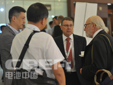 儲能國際峰會 茶歇期間嘉賓互動交流